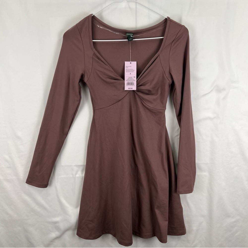 Wild Fable - Women's Dress - Small - Dusty Rose - NWT - Long Sleeves